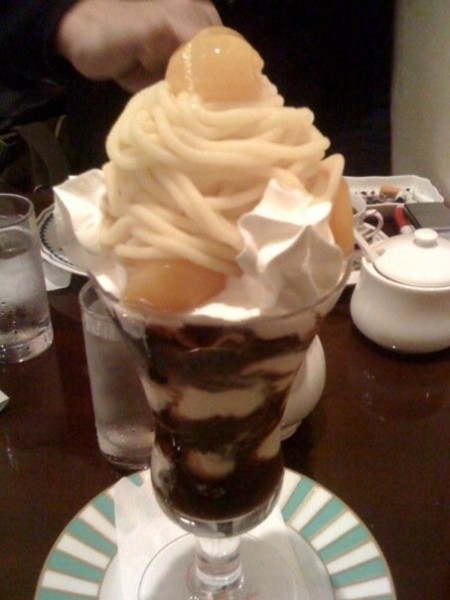 090308 銀座みゆき館モンブランパフェ