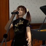 Lucy Sings Singing in Rosso Rosso