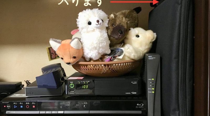 LED撮影ボックスの収納